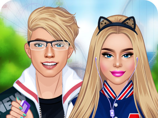 Couples Anime Dress Up online Hypercasual game