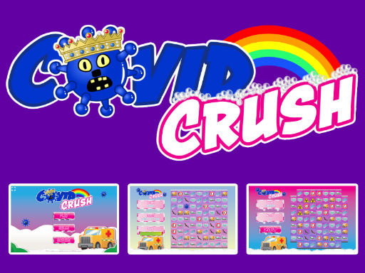 Covid Crush online Puzzle game