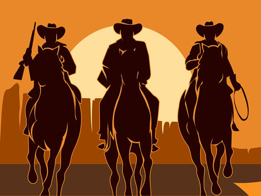 Cowboy Hidden Stars online Puzzle game