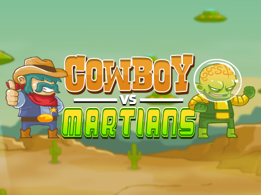 Cowboy Vs Martians online Shooting game