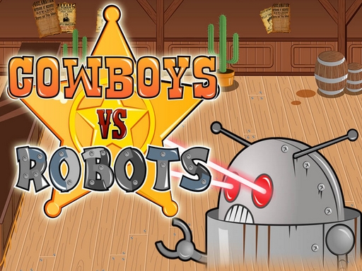 Cowboys vs Robots online Shooting game