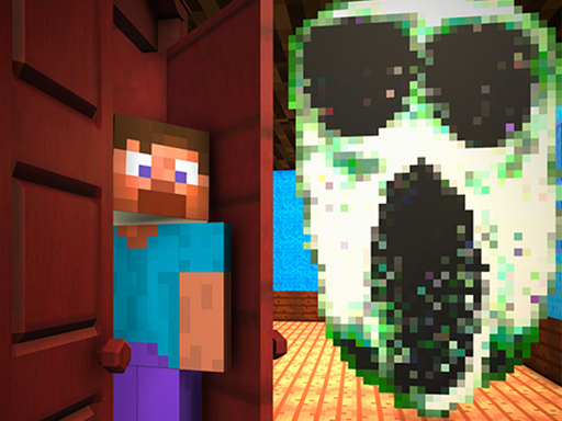 Craft Doors: Horror Run online Action game