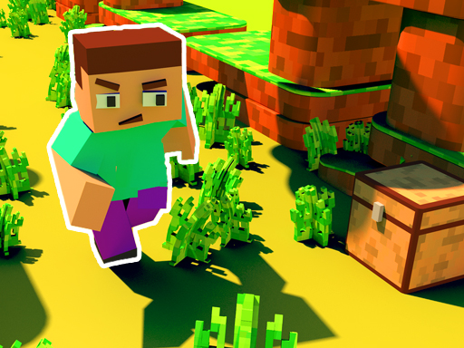 Craft Runner - Mine Rush online Hypercasual game