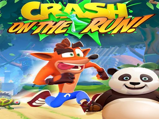 Crash Bandicoot and Little Panda: On the Run! 2 online Arcade game