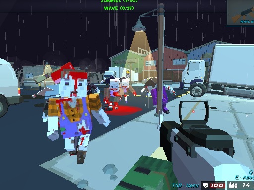 Crazy 3D Pixel Shooting online Shooting game