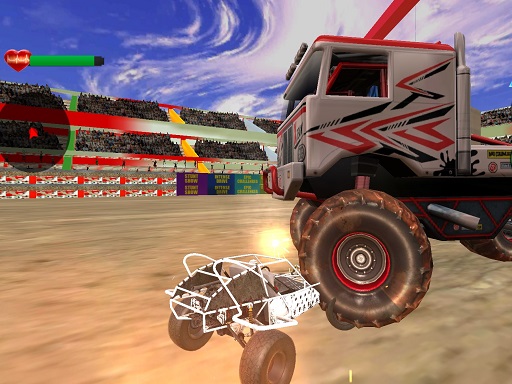 Crazy Buggy Demolition Derby online Racing game