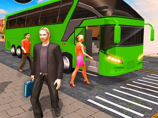 Crazy Bus Driving 3D online Racing game