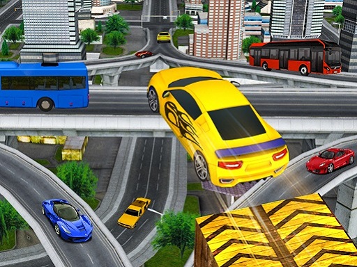 Crazy Car Impossible Stunt Challenge Game online game