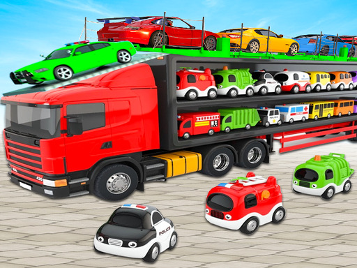 Crazy Car Transport Truck Game Car Transport Trans online game