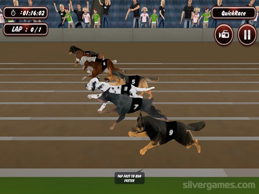 Crazy Dog Racing Simulator Games 3D online Adventure game
