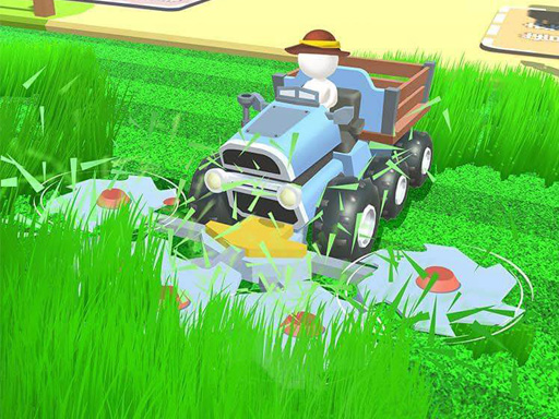 Crazy Lawn Mover online Arcade game