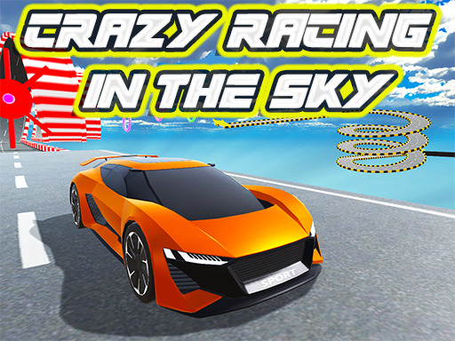 Crazy racing in the sky online Racing game