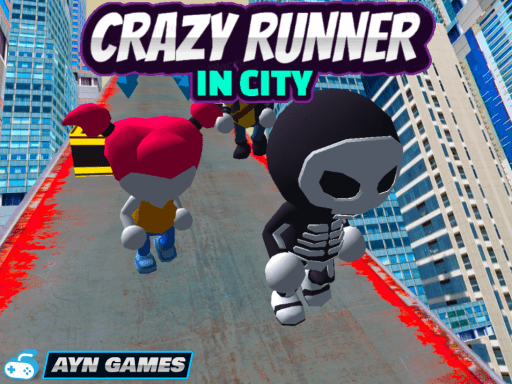 Crazy Runner in City online game
