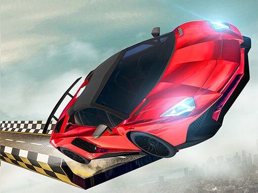 Crazy Stunt Car online Racing game