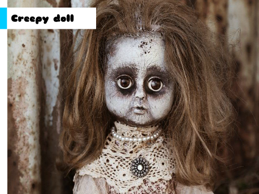 Creepy Doll Jigsaw online game