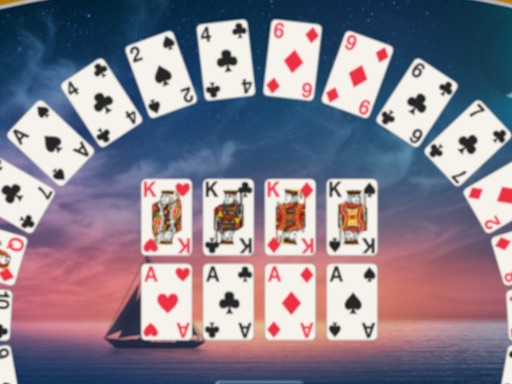 Crescent Solitaire online Puzzle game