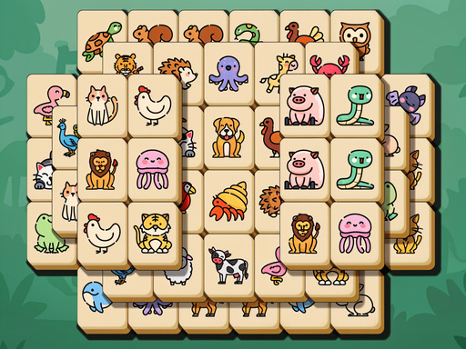 Critter Mahjong Solitaire online Puzzle game