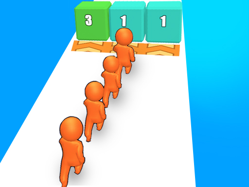 Crowd Stack 3D online game