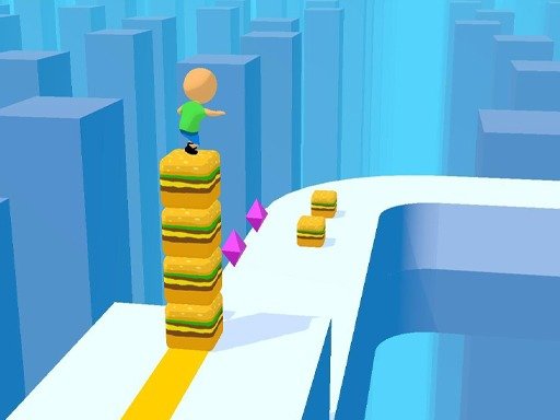 Cube Surfer 3D online game