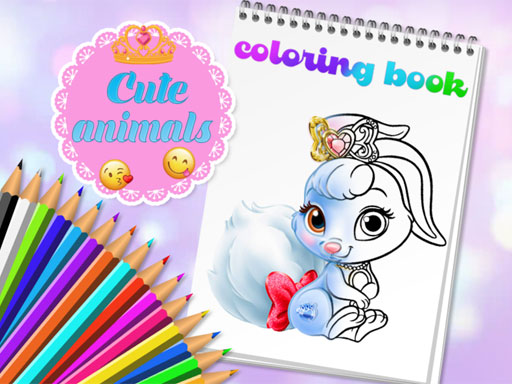 Cute Animals Coloring Book online game