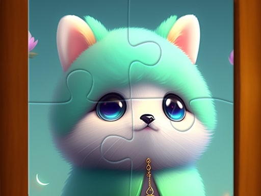 Cute Cat Jigsaw Puzzle online game