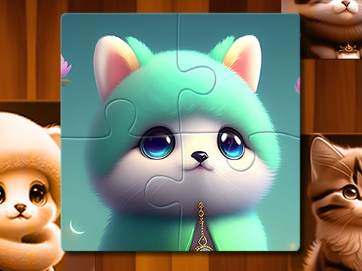Cute Cat Jigsaw online game