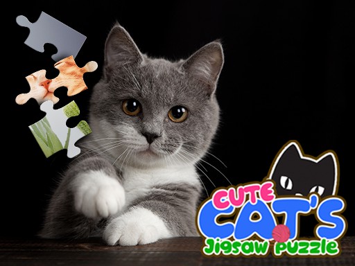 CUTE CATS JIGSAW PUZZLE online Puzzle game