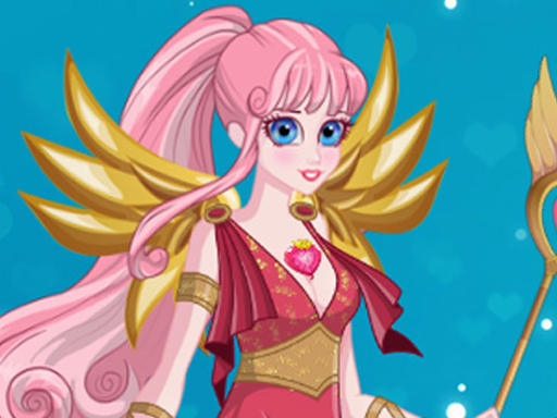 Cute Cupid is preparing for Valentine's Day online game