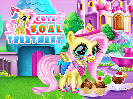 Cute Foal Treatment online Girls game