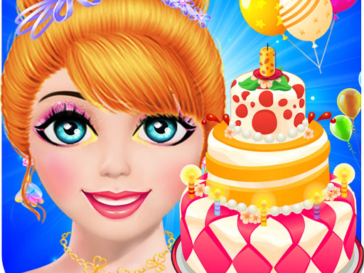 Cute Girl Birthday Celebration Party: Girl Games online game