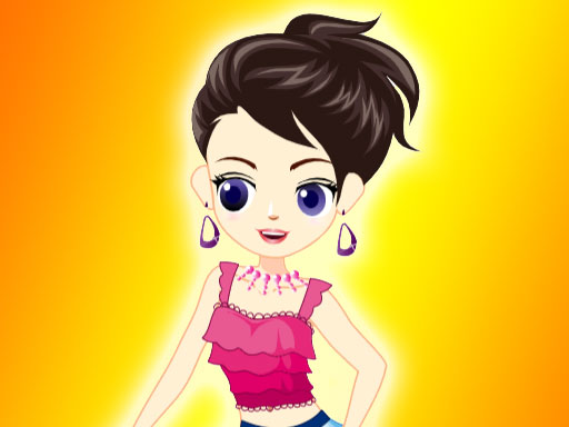 Cute Girl Dress Up online game