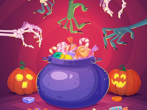 Cute Halloween Monsters Memory online game
