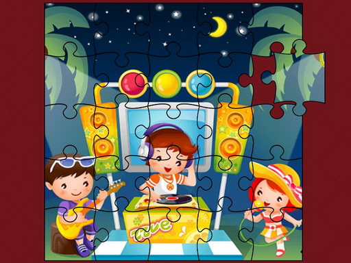 Cute Little Kids Jigsaw online game