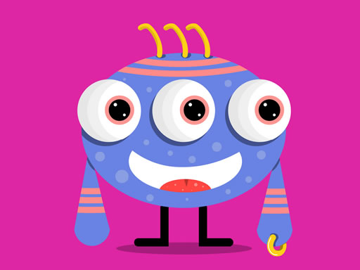 Cute Little Monsters Memory online game
