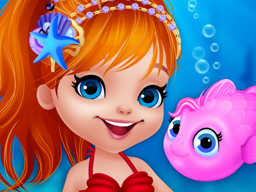Cute Mermaid Dress Up Game online game