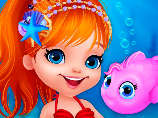 Cute Mermaid Dress Up online Girls game