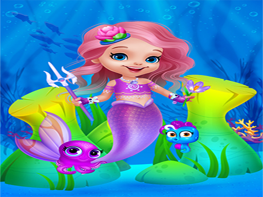 Cute Mermaid Girl Dress Up online Girls game