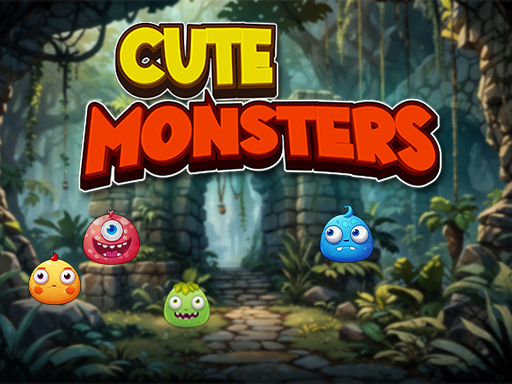 Cute Monsters online Puzzle game