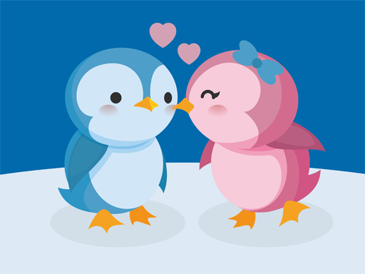 Cute Penguin Puzzle online Puzzle game
