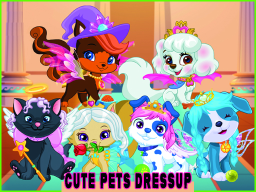 Cute Pets Summer Dress Up online Girls game