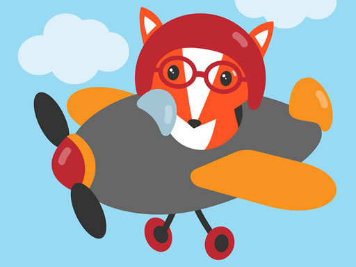 Cute Planes Coloring online game