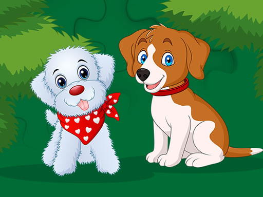 Cute Puppies Jigsaw online game