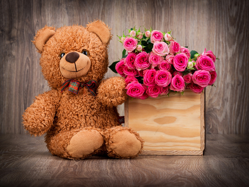 Cute Teddy Bears Puzzle online game