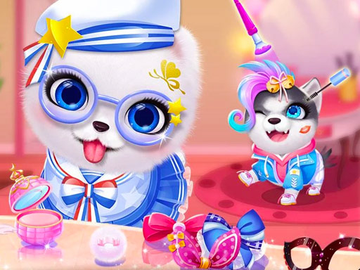 Cute Virtual Dog online Girls game