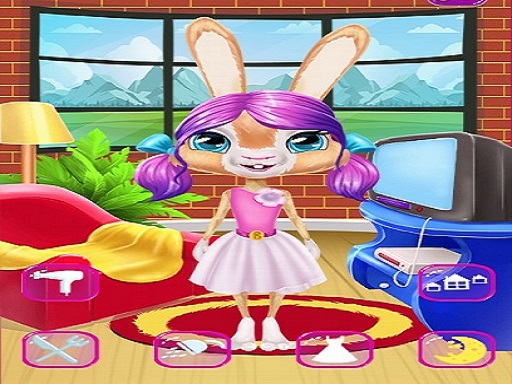 Daisy Bunny Dress up online game