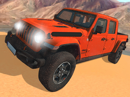 Dangerous Jeep Hilly Driver Simulator online game