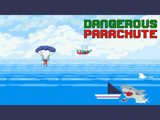 Dangerous Parachute online Arcade game