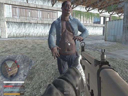 Dark Forest Zombie Survival FPS online game