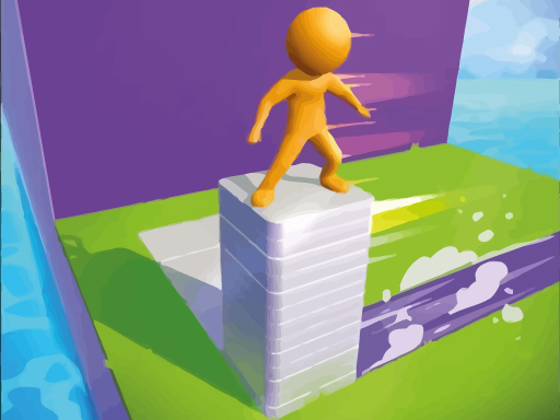 Dashy Maze Stack 3D online game