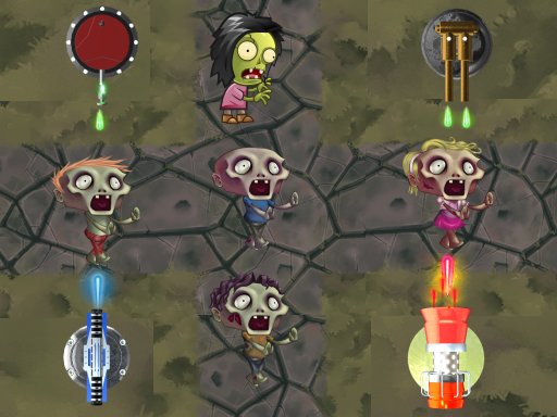 Defend Against Zombies online Adventure game